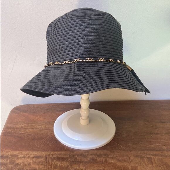 H by Halston Black and Gold Hat Collection - Picture 2 of 5